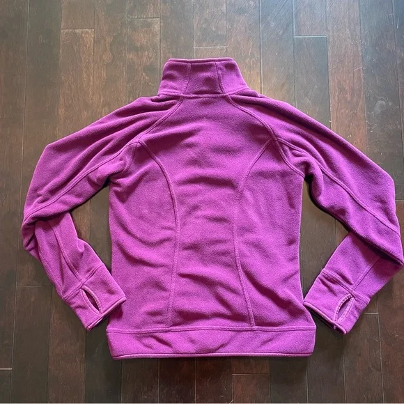 Nike Vintage Therma-FIT Women’s Size XS Full-zip Fleece Jacket Purple - Picture 4 of 6